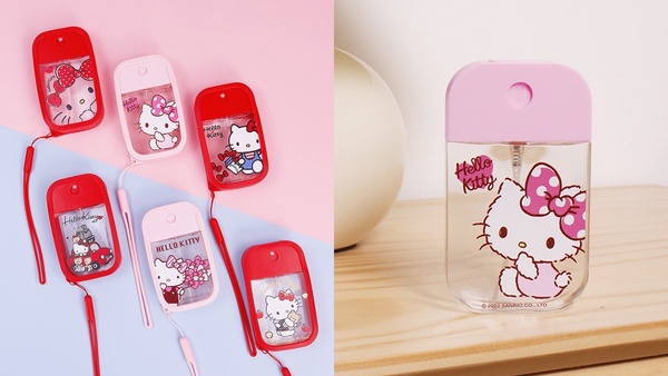 最萌防疫小物!7-ELEVEN「Hello Kitty隨身噴瓶組」這天開賣!