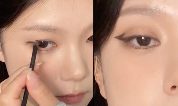 三種「內雙眼皮」眼線教學!日常柔霧感、派對倒勾式眼線,拯救「眼皮褶皺過長」問題