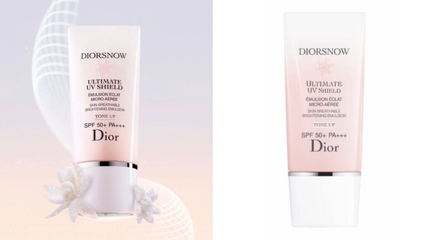 2022 熱門「潤色提亮型」防曬推薦1:DIOR 迪奧雪晶靈潤色隔離亮妍霜