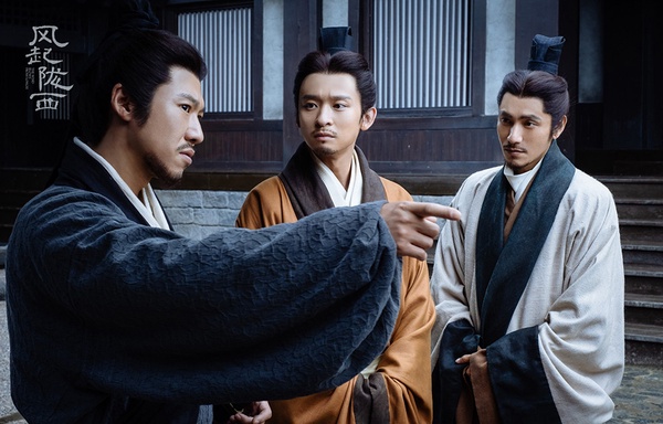 近期陸劇熱度榜TOP 4：陳坤、白宇《風起隴西》
