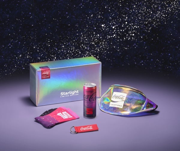 首款以太空為靈感的限定產品，可口可樂「星河漫步Starlight」限量上市！