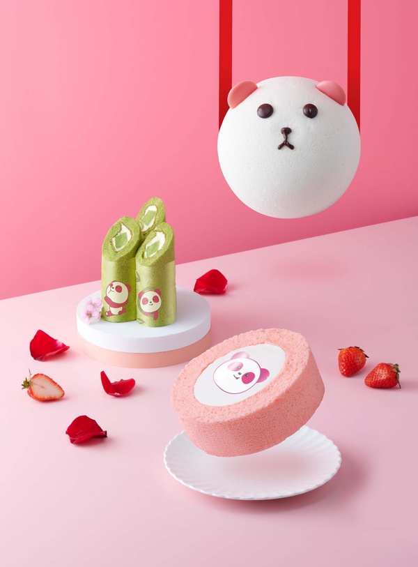全聯必吃甜點2022！全聯聯手foodpanda推胖胖達聯名甜點，抹茶奶凍卷、熊熊蛋糕手刀搶
