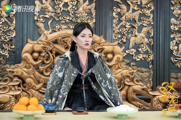 古裝劇女星演「女帝」4：梁潔 飾演《雙世寵妃3》女皇