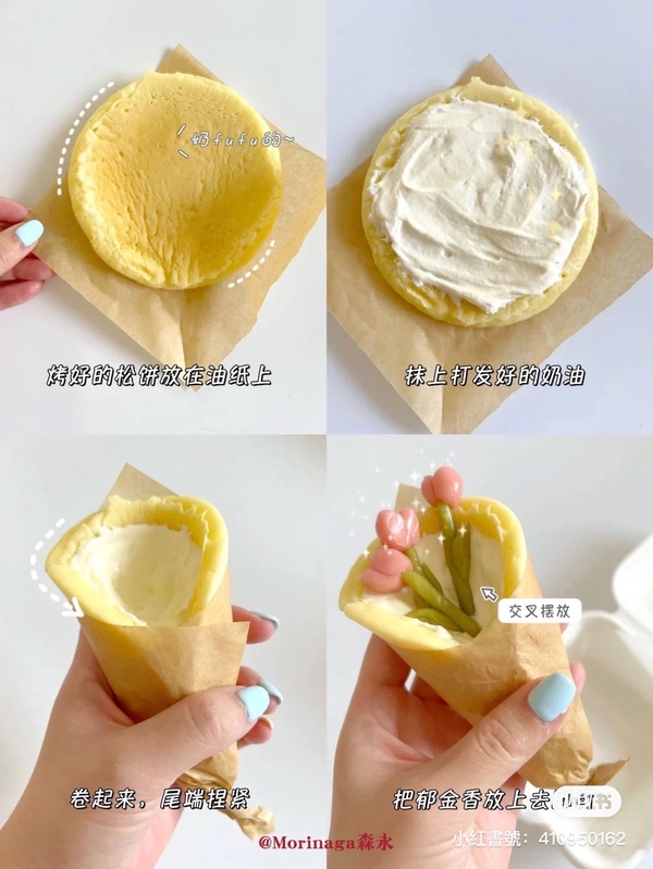8款鬆餅粉食譜推薦！emoji厚鬆餅、鬱金香花束療癒味蕾又美觀，抹茶蛋糕免烤箱也能做