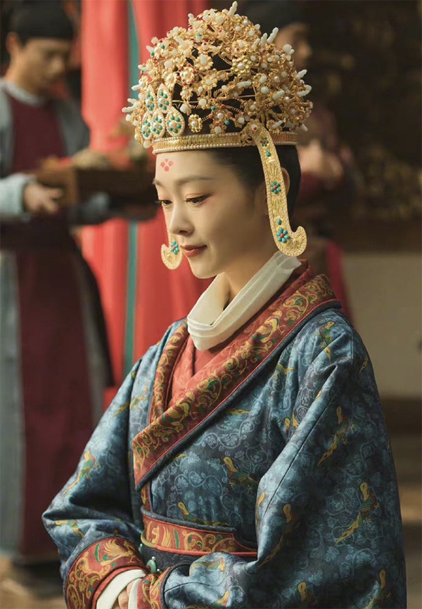 古裝劇女星「藍色系嫁衣」2：宋軼《風起洛陽》