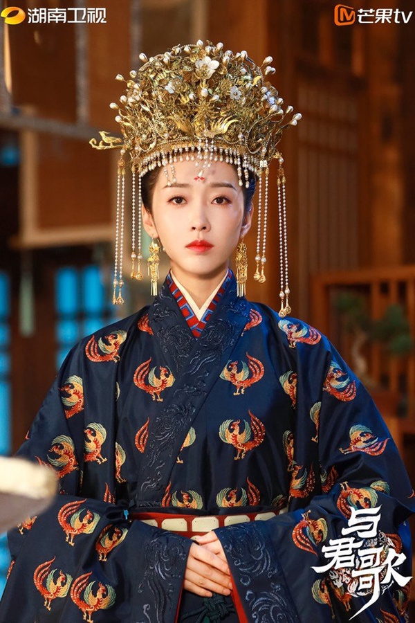 古裝劇女星「藍色系嫁衣」8：宣璐《與君歌》