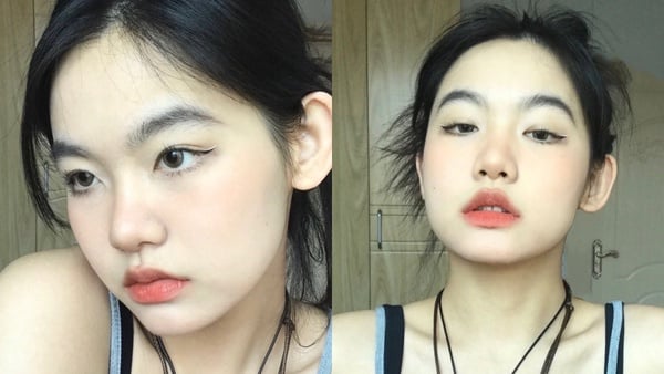 小紅書爆紅！「白色眼線妝」透明感流行畫法，打造貓眼溫柔風