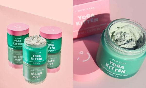 敏感肌清潔面膜推薦1:I DEW CARE 瑜珈喵喵魚腥草淨化泥膜