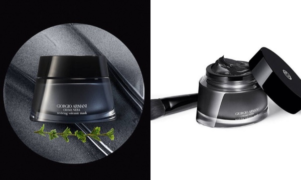 提亮型清潔面膜推薦8:ARMANI 極致再生活顏亮肌黑面膜