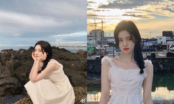 女星同款編髮推薦:迪麗熱巴/單邊耳際編髮