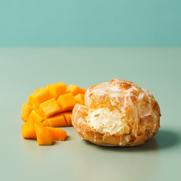 買一送一!beard papa‘s芒果季「芒果泡芙」來了,再聯名爭鮮推千層蛋糕、冰心大福