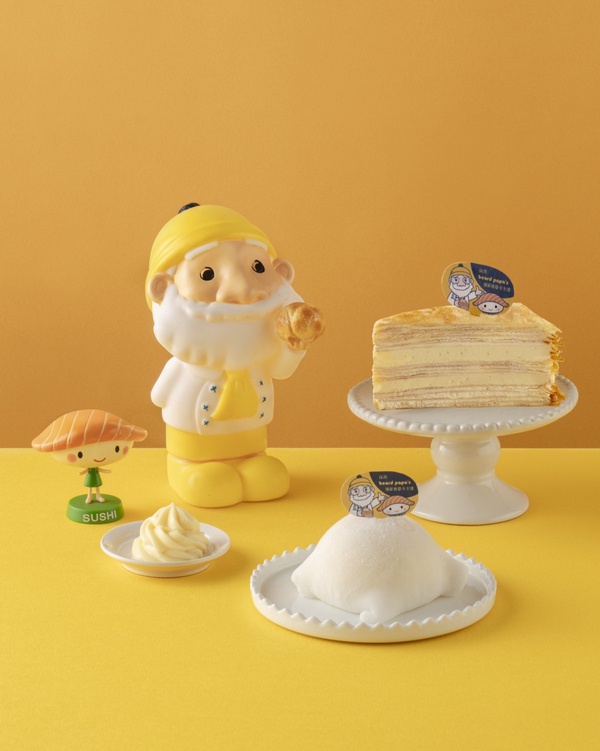 買一送一!beard papa‘s芒果季「芒果泡芙」來了,再聯名爭鮮推千層蛋糕、冰心大福