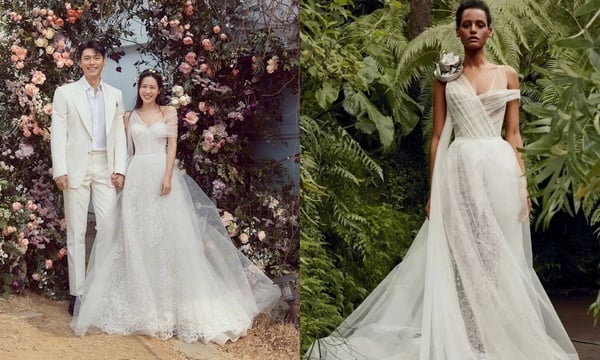 明星「絕美婚紗」款式推薦！楊祐寧&Melinda典雅、孫藝珍美如畫，Sandy這套是台灣品牌
