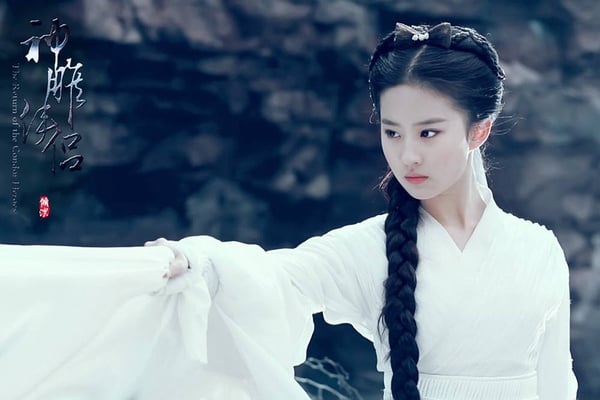 劉亦菲古裝角色2:劉亦菲 飾演《神鵰俠侶》小龍女