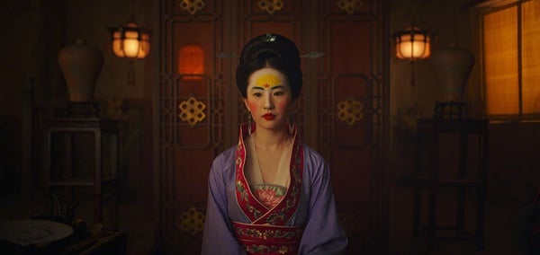 劉亦菲古裝角色6:劉亦菲 飾演 電影《花木蘭》花木蘭