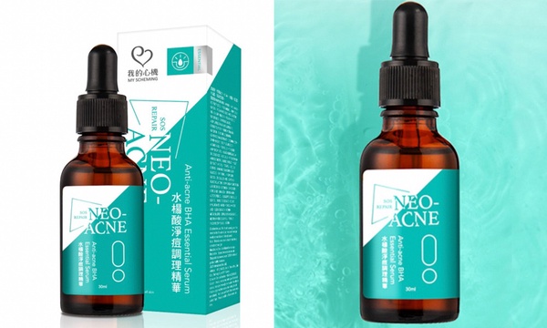 酸類煥膚精華推薦7:我的心機 水楊酸淨痘調理精華