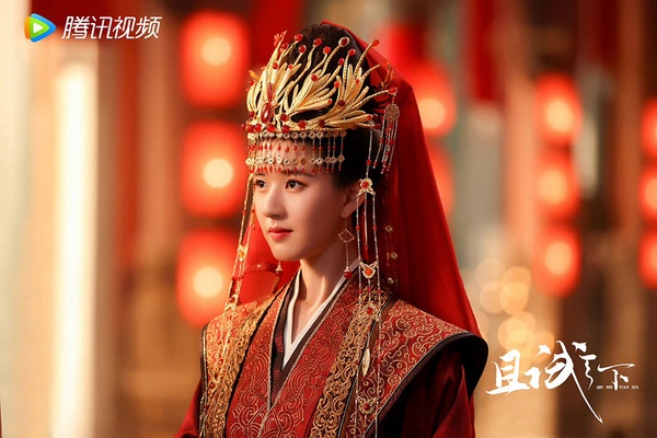 2022古裝劇女星「新娘造型」6:趙露思 飾演《且試天下》白風夕/風惜雲