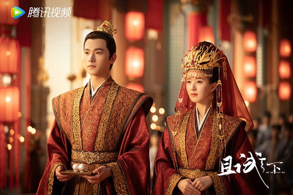 2022古裝劇女星「新娘造型」6:趙露思 飾演《且試天下》白風夕/風惜雲