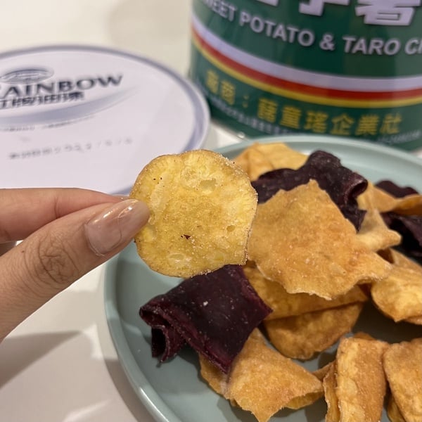 7-11「虹牌油漆ｘ藷童瑤三色芋薯片」限定上市！吃得到整片地瓜口感，即日起開放預購