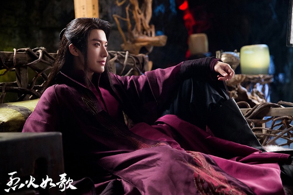 古裝劇「瘋批美男」5:賴藝 飾演《烈火如歌》暗夜羅