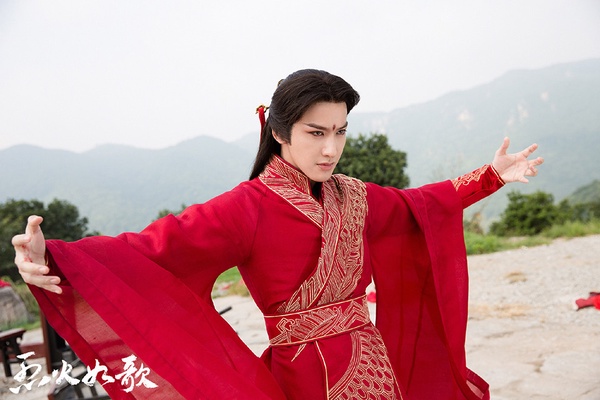 古裝劇「瘋批美男」5:賴藝 飾演《烈火如歌》暗夜羅