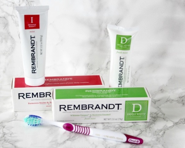 Rembrandt 美白牙膏，約NT$210