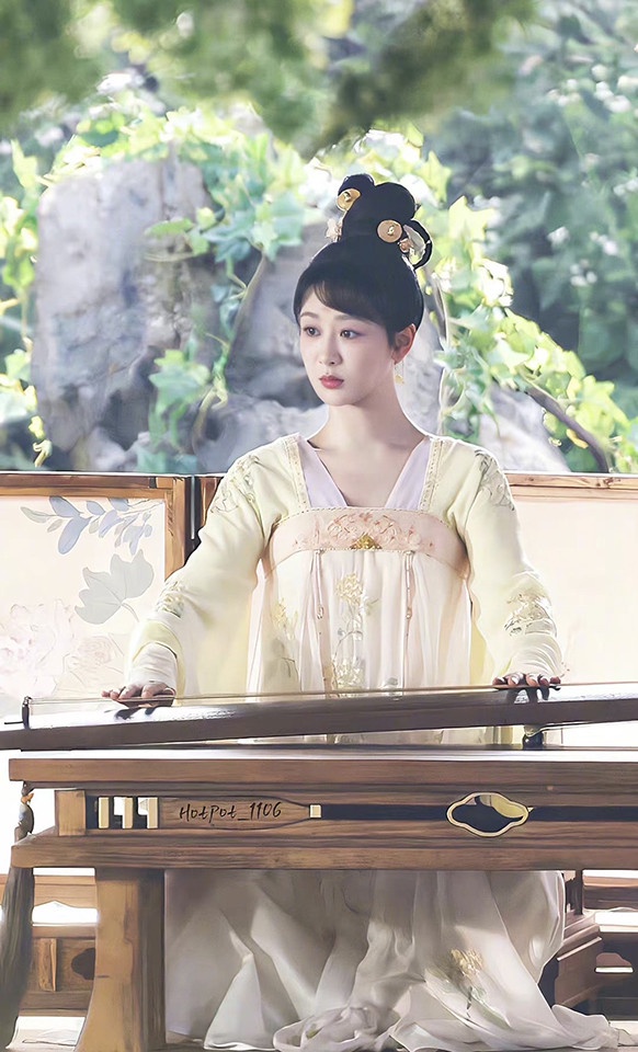 古裝劇女星「唐風造型」2:楊紫
