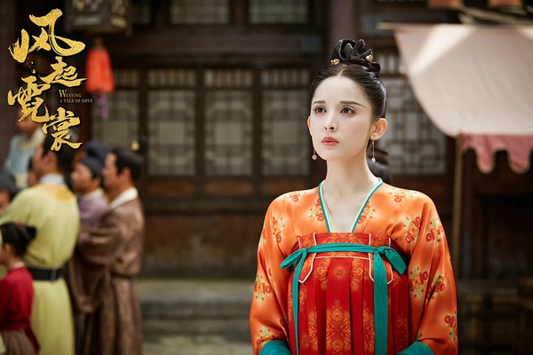 古裝劇女星「唐風造型」6:古力娜扎《風起霓裳》