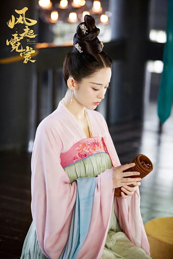 古裝劇女星「唐風造型」6:古力娜扎《風起霓裳》