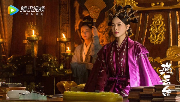 黃薇指導造型的「古裝女主」4:《燕雲台》唐嫣