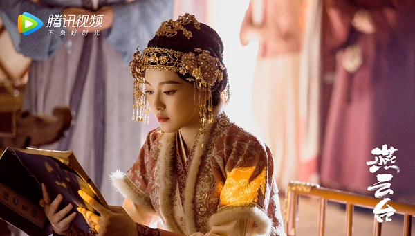 黃薇指導造型的「古裝女主」4:《燕雲台》唐嫣