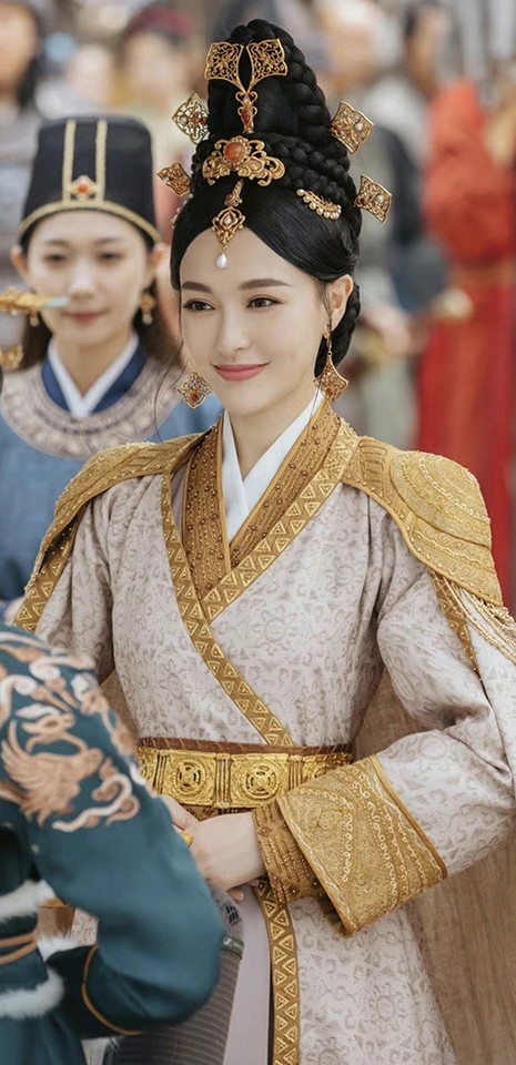 黃薇指導造型的「古裝女主」4:《燕雲台》唐嫣