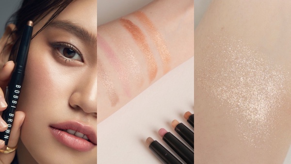 BOBBI BROWN 流雲持久防水炫彩眼影筆，NT$1200、色號#Moonstone(右)