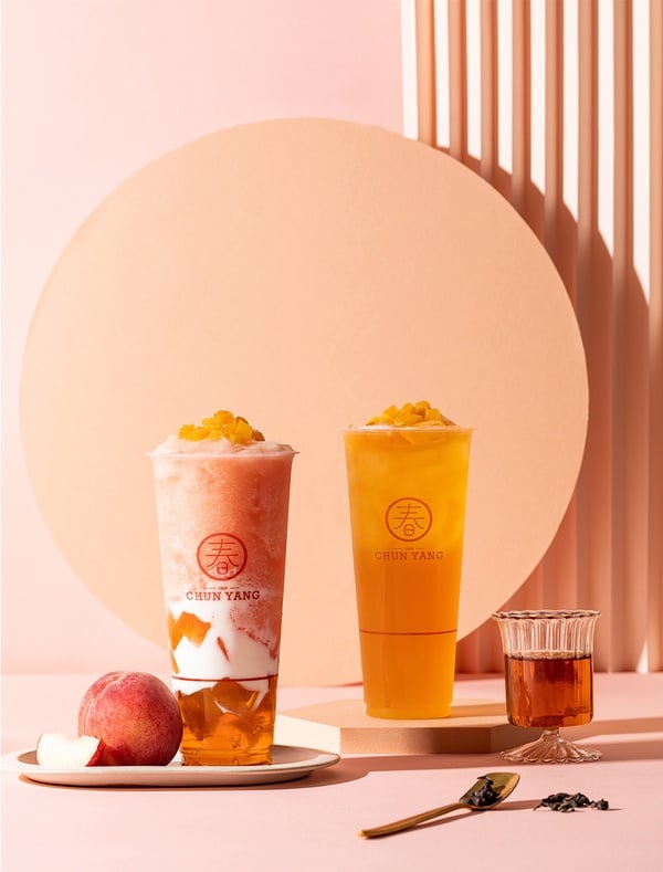 2022夏季果茶新品推薦2：春陽茶事「今夏人氣定番蜜桃系列」