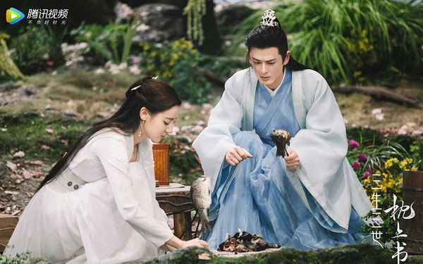 古裝劇「萬人迷」女主2：迪麗熱巴 飾演《三生三世枕上書》白鳳九