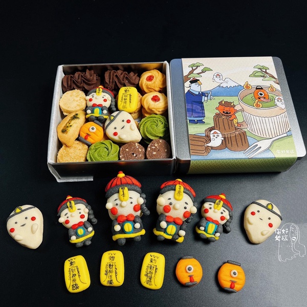 最萌殭屍餅乾！手工餅乾推薦「你好女孩」推殭屍餅乾、殭屍可麗露，超可愛直接宅配到家