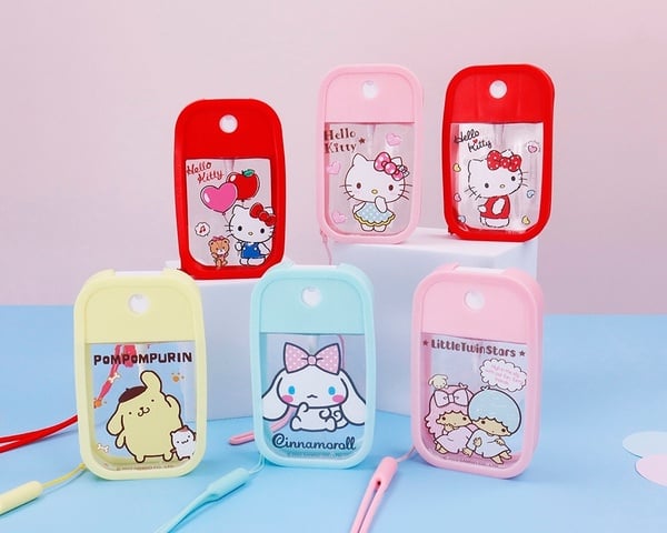 7-11「三麗鷗酒精噴瓶」新款式登場！不只Hello Kitty，布丁狗、雙星仙子都可帶著走