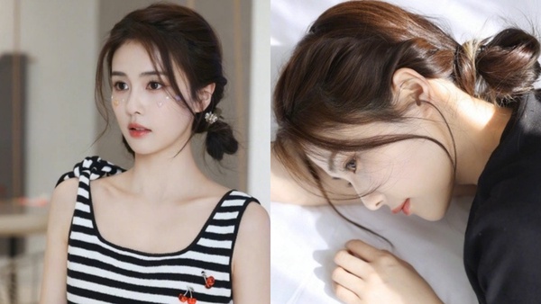 2022女星同款編髮教學！趙露思、白鹿丸子頭可愛又減齡，劉亦菲公主頭多了這步驟超顯瘦