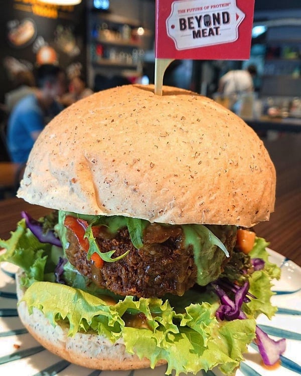 台北素食漢堡店推薦6:Burger Su美式蔬食漢堡專賣店