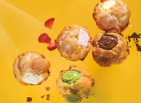 泡芙控開吃!beard papa’s必吃口味TOP5一次入手,特濃牛乳、抹茶、巧克力、草莓皆有