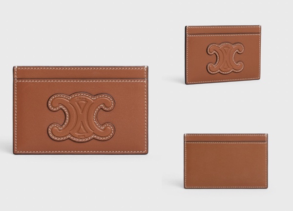 CELINE亮面小牛皮卡片套,NT11,500
