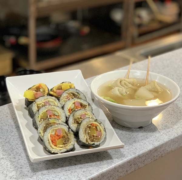 台北韓式飯捲推薦：Gimbap 김밥 韓式飯捲、小吃