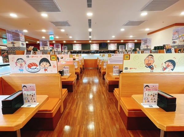 小丸子免費送！藏壽司x櫻桃小丸子集點開跑，小丸子傘、玻璃碗要收！再送小丸子玩偶