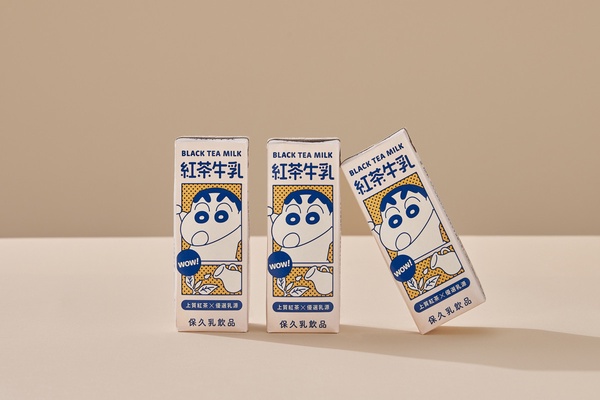 是蠟筆小新牛奶！7-11獨家開賣「蠟筆小新紅茶牛乳、咖啡牛乳」，還有露屁屁小新太萌！