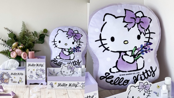 Kitty粉尖叫！7-11「卡通明星大聯萌」推Hello Kitty超萌周邊，收納櫃、抱枕實用必收