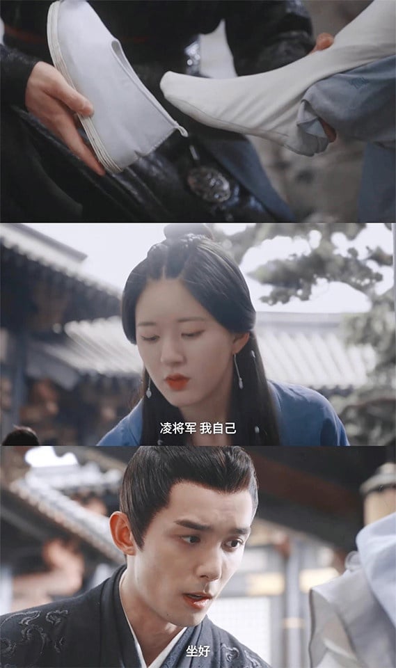 《星漢燦爛・月升滄海》凌不疑＆程少商「撒糖名場面」2：英雄救美公主抱