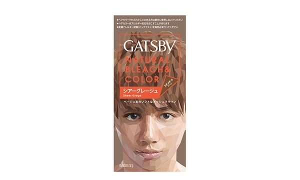 居家染劑推薦9:GATSBY無敵顯色染髮