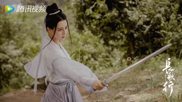 古裝劇「復仇系」主角7:迪麗熱巴 飾演《長歌行》李長歌