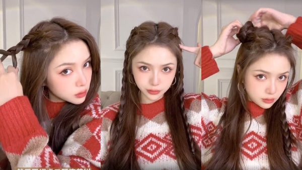 TWICE、BP回歸美哭!韓星同款編髮推薦,Lisa雙丸子顯嫩無敵,這款手殘黨輕鬆上手