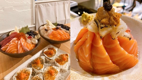 大爆丼!10間「台南必吃生魚片丼飯」推薦,爆滿海膽鮭魚卵、真材實料是你會想念的鮮甜